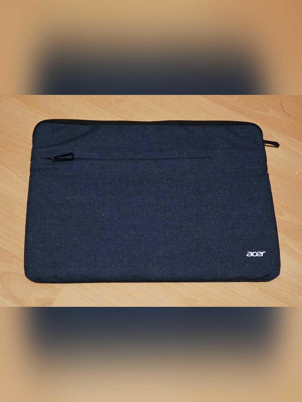 Acer Denim Laptop Tablet Carrying Case 2 zippers 16x11.5"